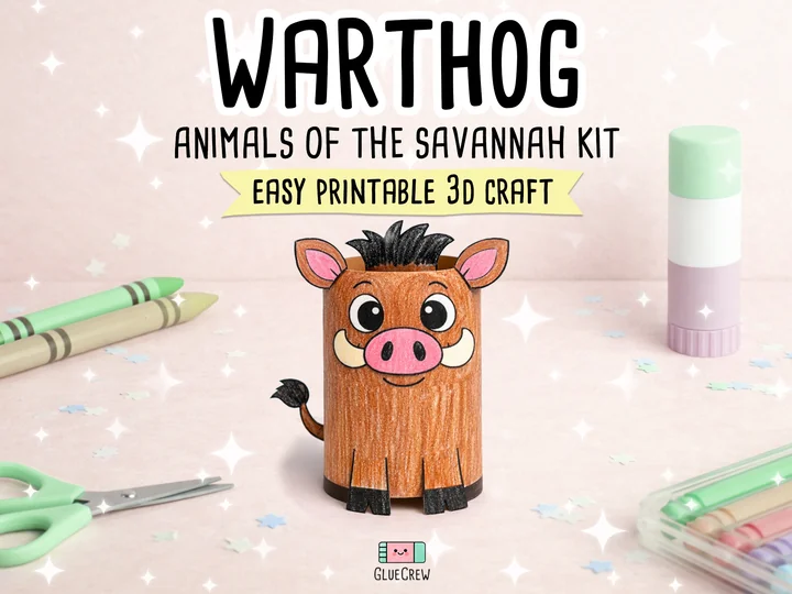 Warthog 3D Paper Craft