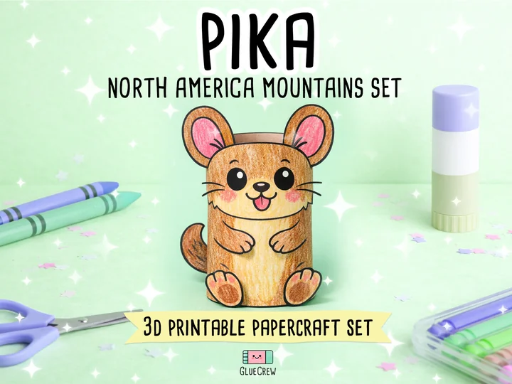 Pika Paper Craft