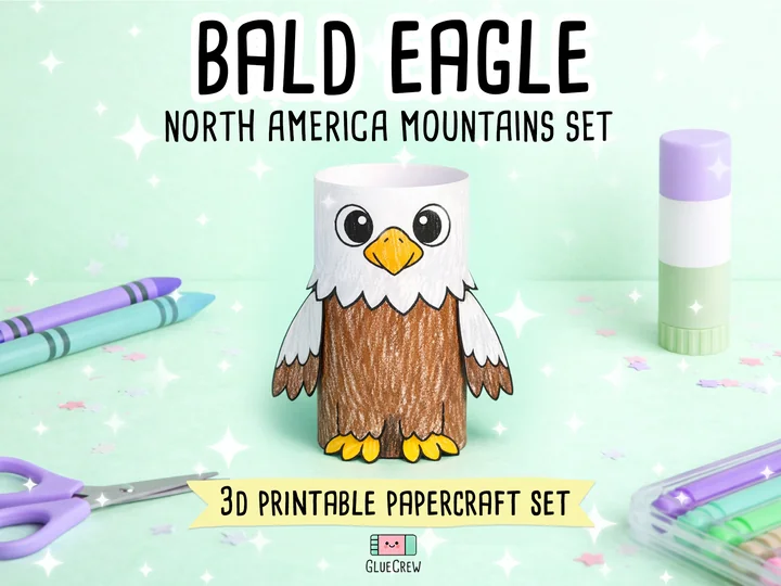 Bald Eagle Paper Craft