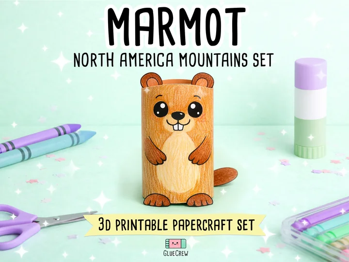 Marmot Paper Craft