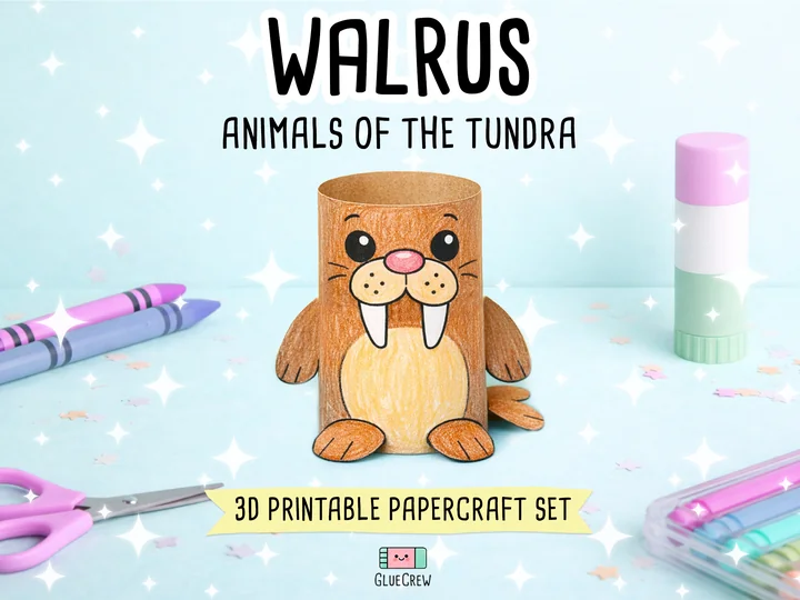 Walrus Paper Craft