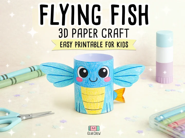 Flying Fish Printable Kit