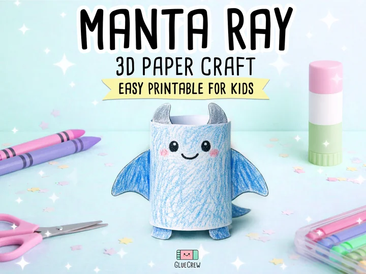 Manta Ray Printable Kit