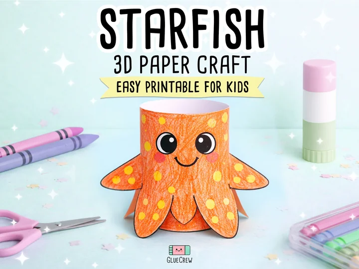 Starfish shark Printable Kit