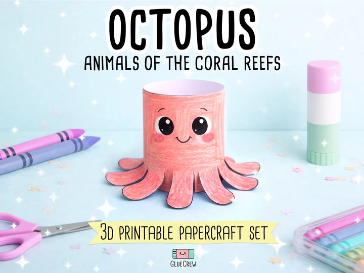 Octopus Paper Craft