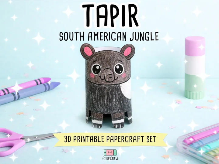 Tapir Paper Craft