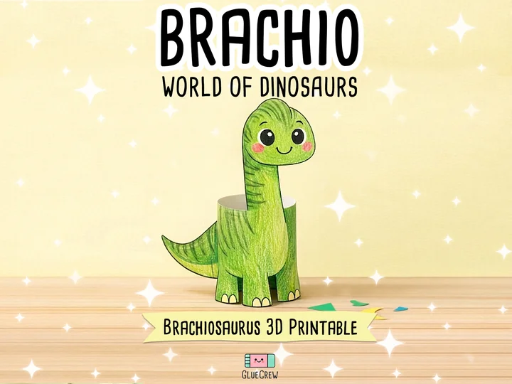 Brachio Paper Craft