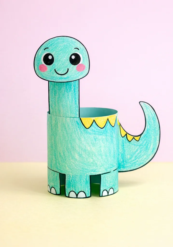 Diplodocus Paper Craft