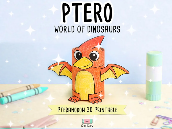Pteranodon Paper Craft