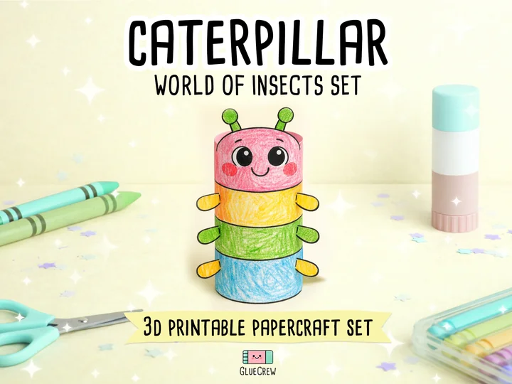 Caterpillar Paper Craft