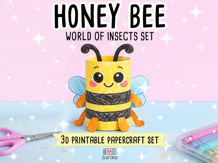 Honey Bee Paper Craft