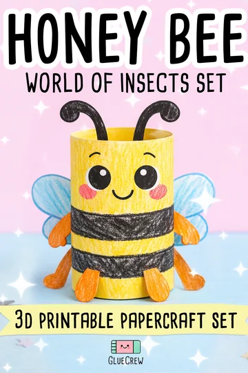Honey bee printable insect activity