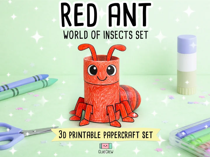Red Ant Paper Craft