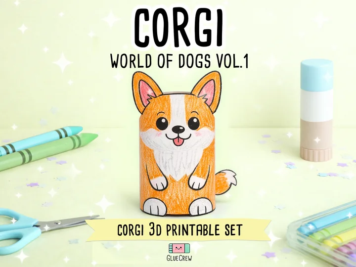 Corgi Paper Craft