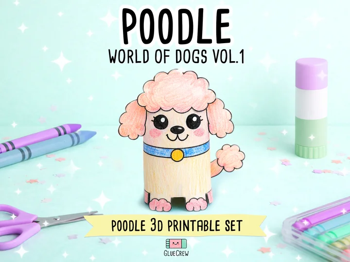 Poodle Paper Craft