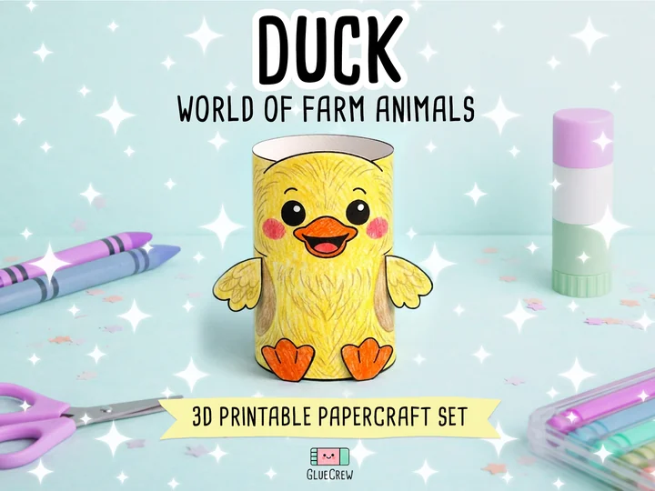 Duck Paper Craft