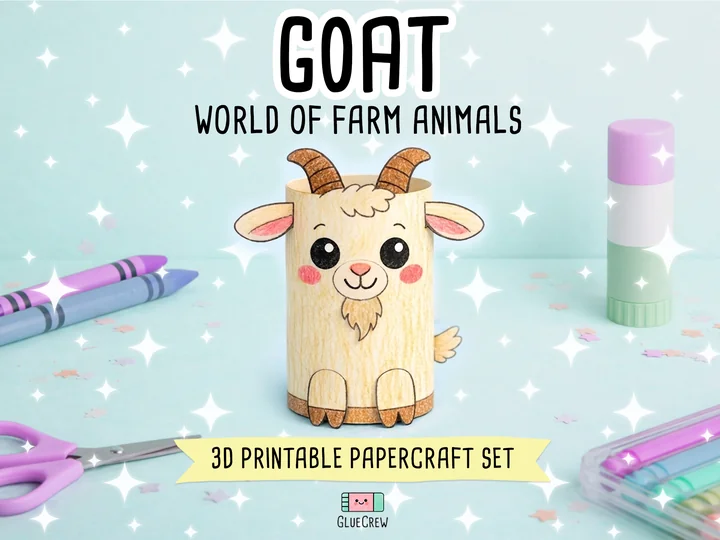 Goat Paper Craft