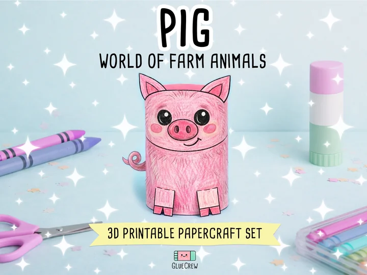 Pig Paper Craft