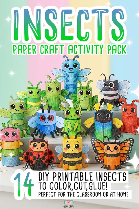 Insects Paper Crafts Bundle